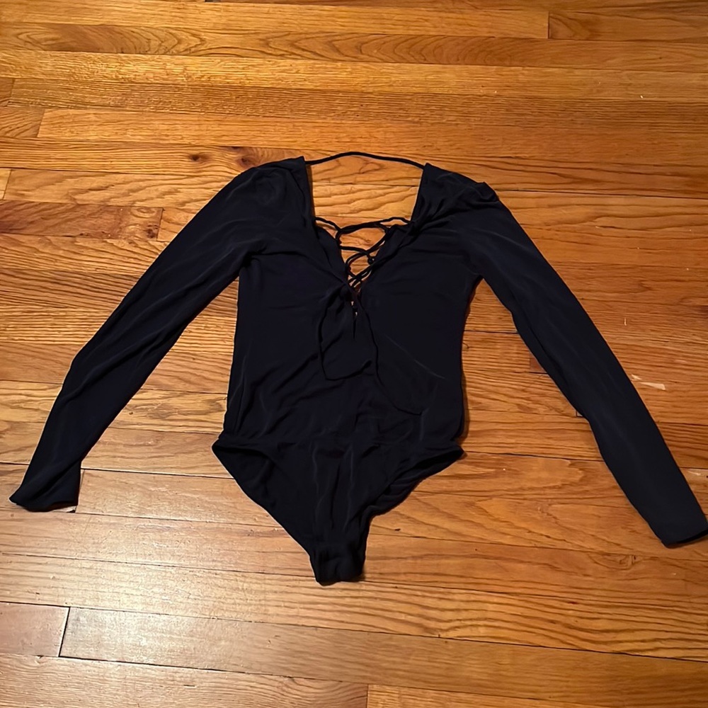 Navy blue Zara bodysuit small